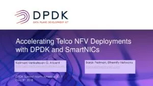 Accelerating Telco NFV Deployments with DPDK and SmartNICs pdf-300x169